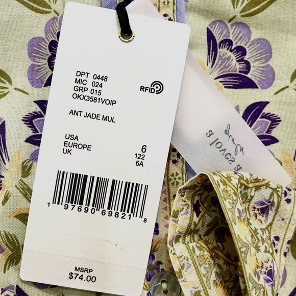 A Loves A Girls "Bubble Sleeve dress in Antique Jade" NWT - Picture 3 of 3